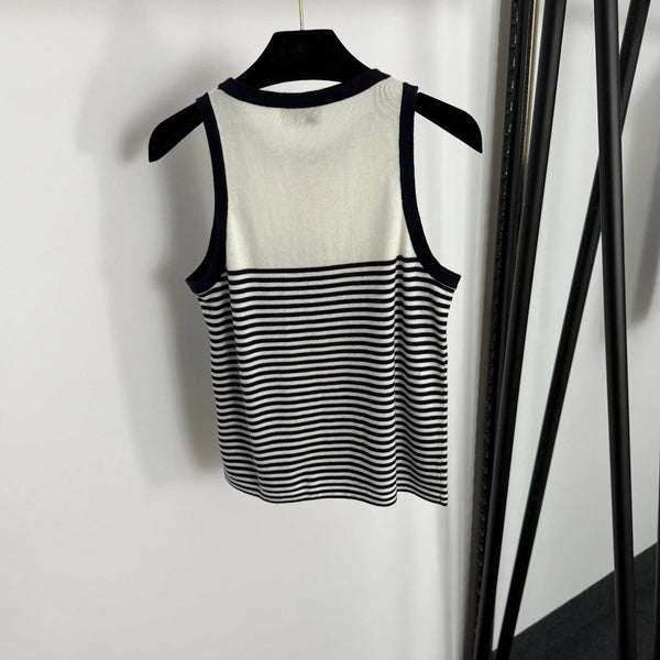 MIUMIU SLEEVELESS KNIT TOP STYLE 361
