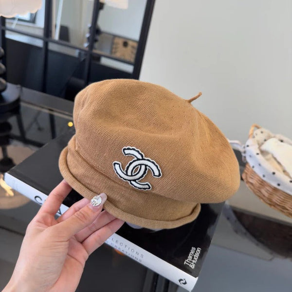 CC Beret Brown Cotton 262180