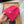 BONNET EN LAINE ROSE VIF BEANIIE 335037