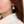Chanel 2026 Gold Quilted Crystal Diamond Half-Hoop Earrings