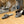 Balenciaga 26s Flat Slippers Gray Canvas Leather 681305