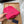 BONNET EN LAINE ROSE VIF BEANIIE 335037