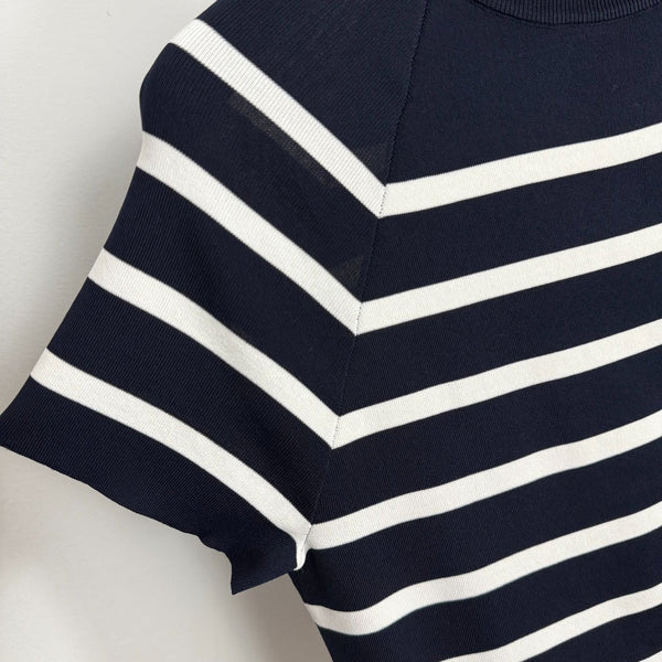 MIUMIU SHORT-SLEEVE KNIT TOP STYLE 359