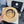 CC Dot Flat-top Straw Hat 262176