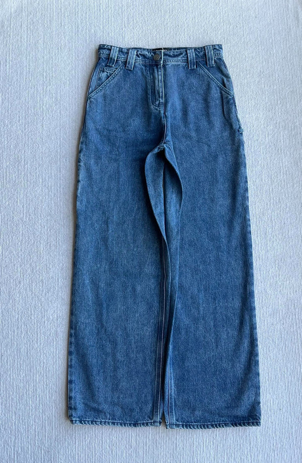 Chanel 2026 Jean Coton Bleu et Blanc 360032