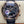 Omega Seamaster 46mm Black Dial Pink Gold Case Crocodile Leather