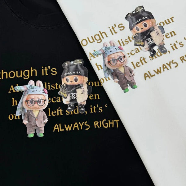 CC 2026 Labubu Short-Sleeve T-Shirt Cotton 370216