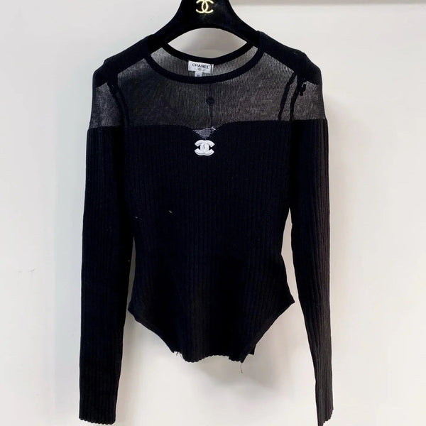 Chanel 2026 Haut Manches Longues Laine 166733