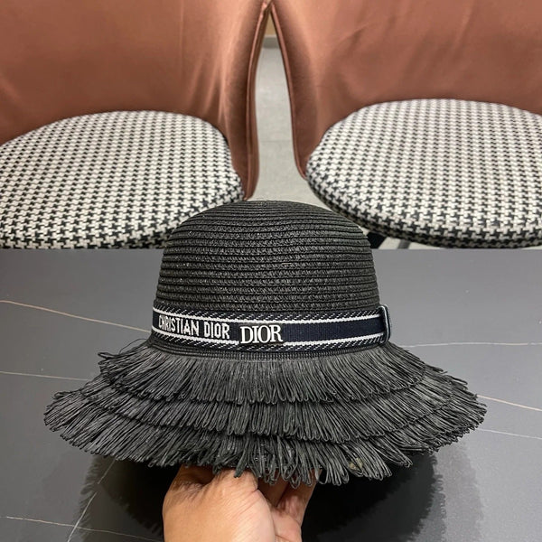 Chapeau de paille Dior D-Bobby 219043