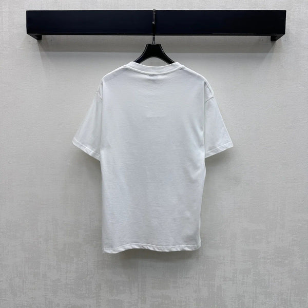 Chanel 2026 T-shirt col rond imprimé moto Coton 210433