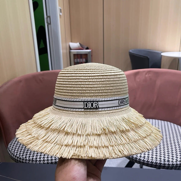Chapeau de paille Dior D-Bobby 219043