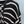 CD 25 Abito a maniche lunghe in maglia a righe in cotone nero