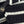 CD 25 Striped Knitted Long-sleeved Top Black Cotton