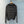 CD 25 Striped Knitted Long-sleeved Top Black Cotton