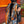 HM 25s Scarf 140cm Orange Black Cashmere 976203