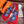 HM 25s Scarf 140cm Red Orange Cashmere 976205