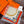 HM 25s Velvet Square Scarf 140cm Beige Orange Cashmere 976219