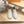 Mocassino slip-on Bidart in tela monogramma beige 240631