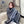 CD Jacquard Logo Scarf 140CM Dark Blue Wool Cashmere 293334