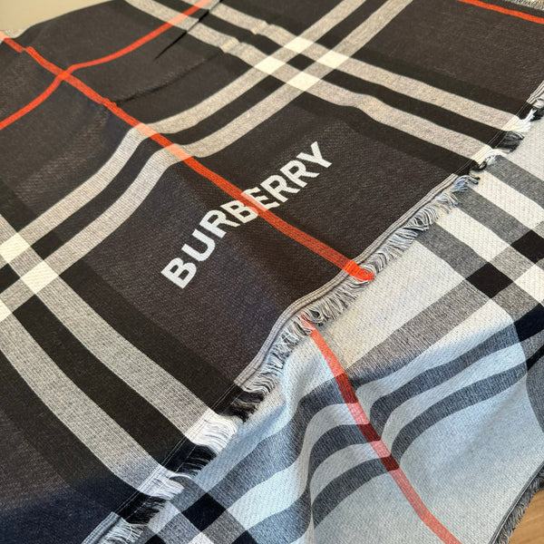 BBR Long Scarf 200CM Black Cashmere 293339