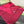 GG Scarf 140CM Red Twill Silk 293466