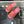 THICK SOLE WEDGE SLIPPERS IN PUNCH PINK LAMBSKIN AND BEIGE RUBBER