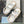 VELCRO SANDALS IN WHITE LAMBSKIN AND TWEED FABRIC