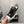 CASUAL SNEAKER IN BLACK LAMBSKIN WITH GOLD LOGO