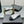 CC Ballerine 20mm Argento Metallizzato Pelle di Pecora Grosgrain Nero 266677