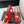 Alaia 25 Azzedine Mules con tacco alto e dettagli dorati in pelle di vitello rossa 293187