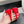 Alaia 25 Azzedine Mules con tacco alto e dettagli dorati in pelle di vitello rossa 293187