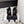 KNIFE KNOT 95MM PUMP IN BLACK STRETCH CUPRO AND NYLON JERSEY