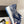 Baskets Fendi Match en jean bleu 679610