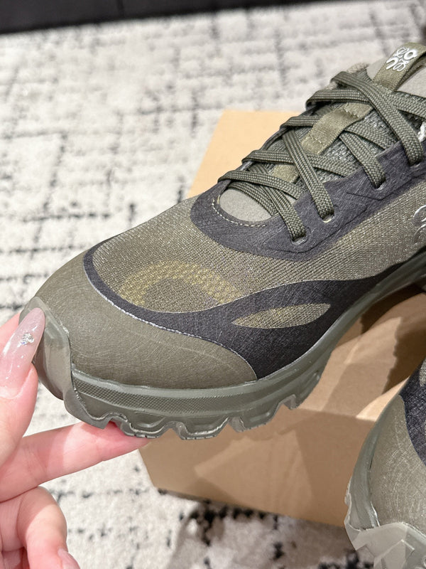 Loewe Ballet Runner 2.0 Sneaker Khahi Green Suede 500517