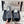 CC Cruise 25/26 Moccasins Black Slate Blue Gray Suede