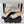 CC 25B MaryJane Shoes Black Beige Sheepskin