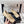 CC 25B MaryJane Shoes Black Beige Sheepskin