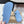 LV Cosy Comfort Mules Blue Brown Monogram Suede 616983