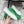 BV Charlotte Ballet Flat White Woven Leather 769994