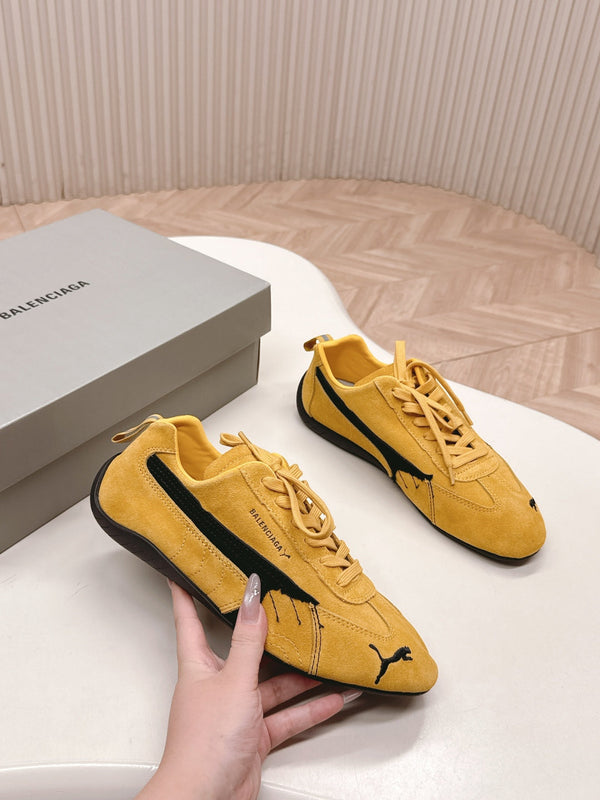 Puma x Balenciaga Speedcat Sneaker Daim Jaune 565084