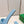 BV Parco Slide Light Blue Intrecciato Woven Leather 798041