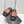 CC Flat Slip-on Sandals Brown Grain Leather 798337