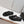 CC Flat Slip-on Sandals Black Glossy Leather 798341