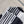 CD 25 Baseball Jacket Black White Polyester