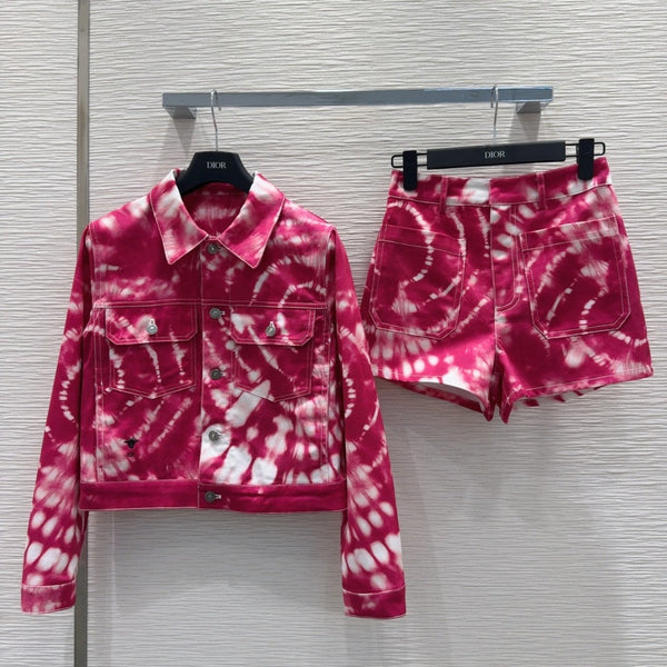 CD 25 Miss Dior Set Rosa misto Cotone Bianco