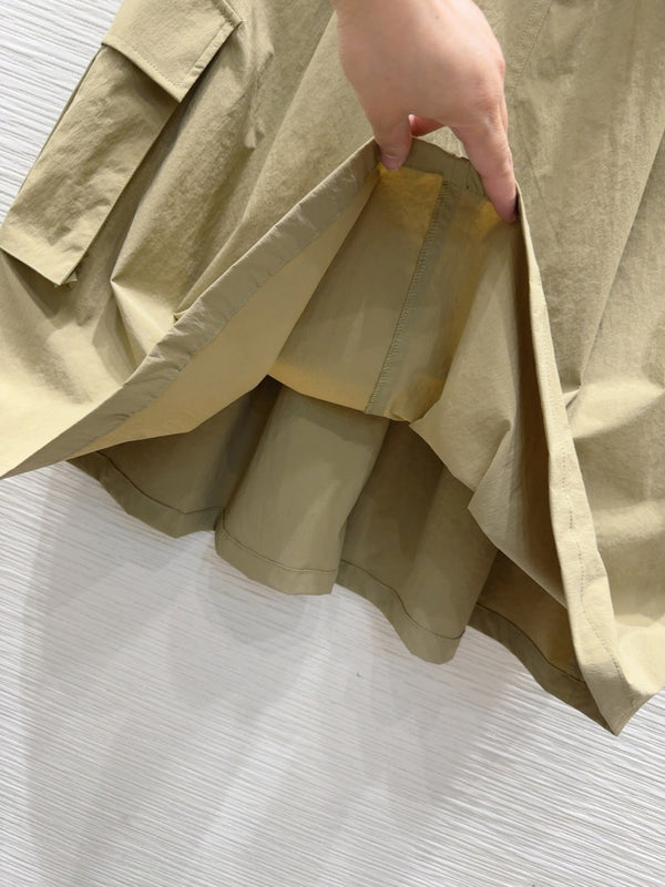 YSL 2025 Abito Beige Nylon