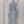 LV 25 Long Sleeve Dress Blue Polyester