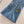 LV 25 Denim Dress With Pocket Blue Cotton