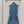 LV 25 Denim Dress With Pocket Blue Cotton