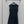 LV 25 Flower Vest Dress Black Tencel
